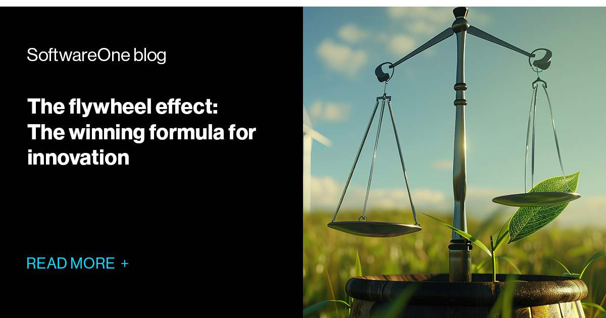 Flywheels Effect Software The flywheel effect: The winning formula for innovation | SoftwareOne blog