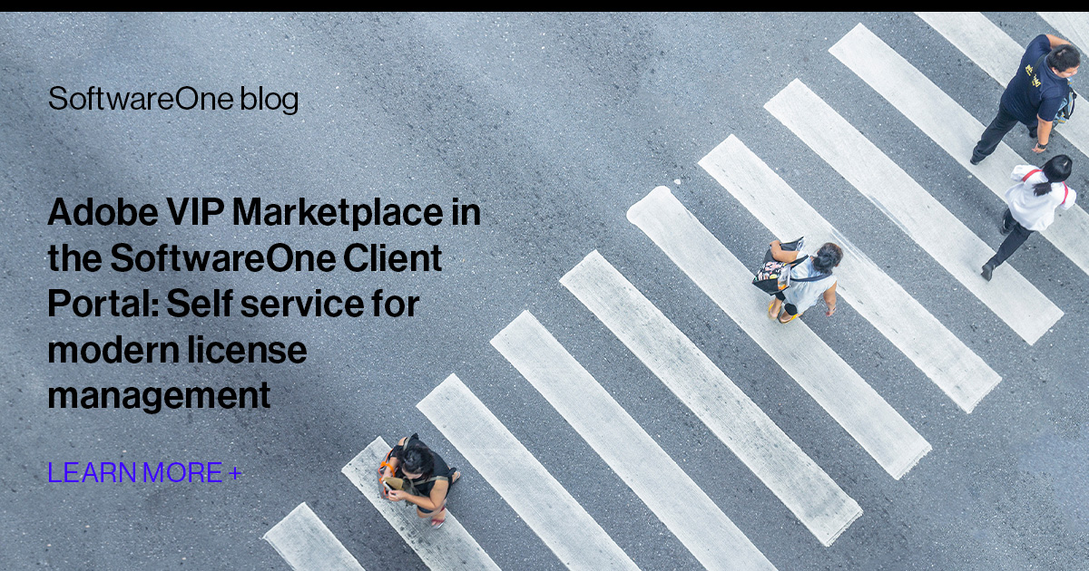 Sort Vip Client Adobe VIP Marketplace in the SoftwareOne Client Portal
