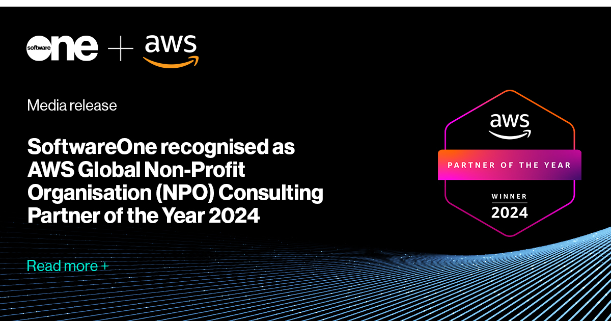 SoftwareOne Recognized as AWS Global Non-Profit Organization (NPO ...