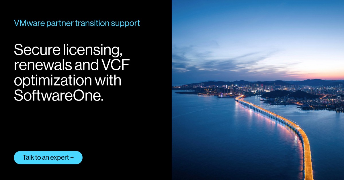 VMware partner transition & private cloud experts | SoftwareOne